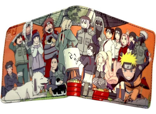 Billetera Naruto Kakashi Importada Ideal Premium