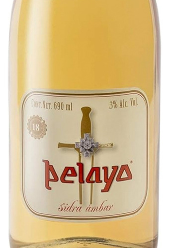Pack De 2 Sidra Pelayo Ambar 690 Ml