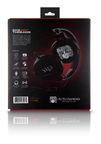 Imagen 4 de 5 de Audifonos Electro Harmonix Hot Threads Stereo Con Cable