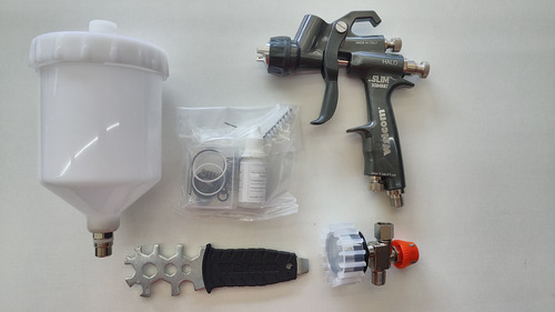 Pistola De Gravedad Walcom Slim Kombat Halo 1.4mm 600ml