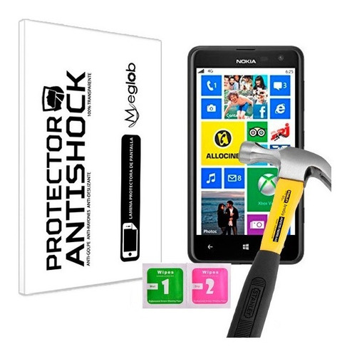 Protector De Pantalla Antishock Nokia Lumia 625
