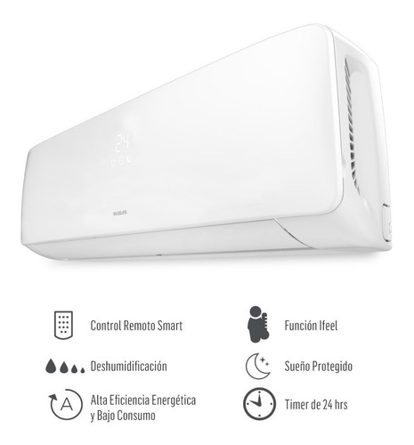 Aire Acondicionado Rca Split 5100w Frio Calor Rhs5100fc