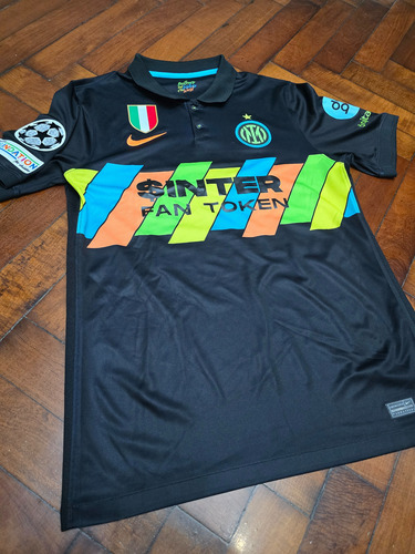 Camiseta Titular Inter De Milán 2021/22, Vidal 22 Talle M (Usado)