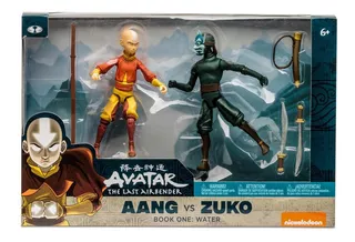 Mcfarlane - Avatar Tlab Combo Pack Aang Vs Blue Spirit Zuko