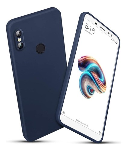 Funda Case Para Xiaomi Redmi A2 Soft Feeling Antishock Azul