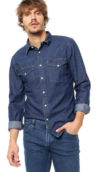 camisa jeans lee