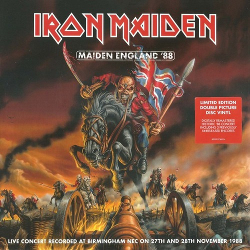 Lp Iron Maiden Maiden England 88&-.