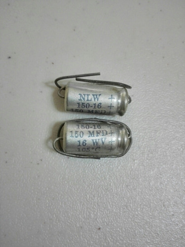 Condensador Capacitor Electrónico 150 Mf 16v [387] (2$)