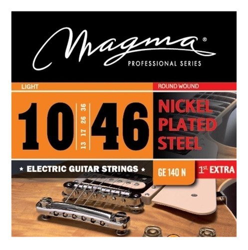 Encordado Guitarra Electrica Magma Ge140n 010/ 046