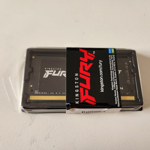Memória Ram Ddr4 16gb 3200mhz Fury Impact P/ Notebook