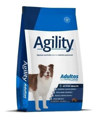 Agility Perros Adulto Razas Medianas Y Grandes 3 Kg