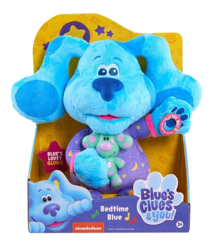 Peluche Las Pistas De Blue Hora De Dormir C/ Sonido 49565 Ed