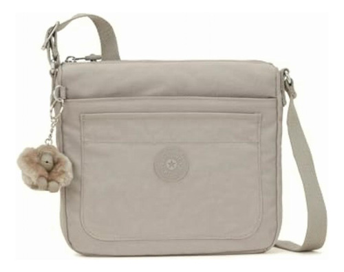 Kipling Bolso Bandolera Sebastian Para Mujer, Gris, 9 L X