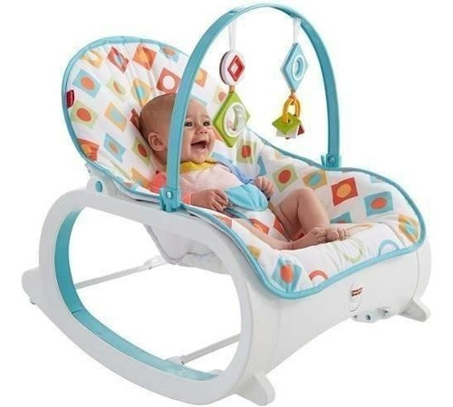 Silla Mecedora Vibradora  Geo Diamont Niño Fisher Price