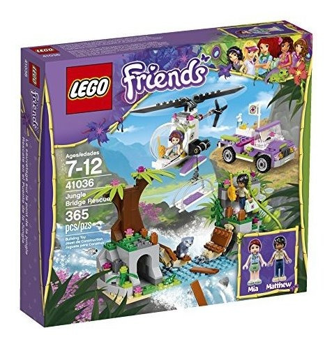 Lego Amigos Selva Puente Rescate 41036 Conjunto De Construcc