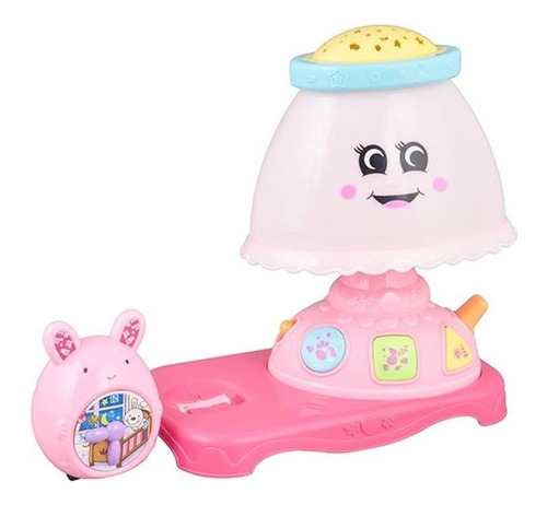 Imagen 2 de 5 de Velador Proyector Infantil Luz Nocturna Melodias