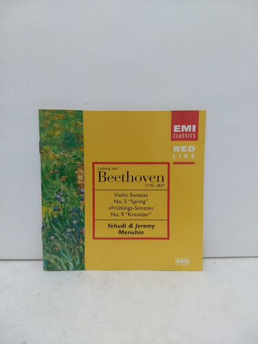 Ludwig Van Beethoven  Violin Sonatas Nos. 5 & 9 - Cd