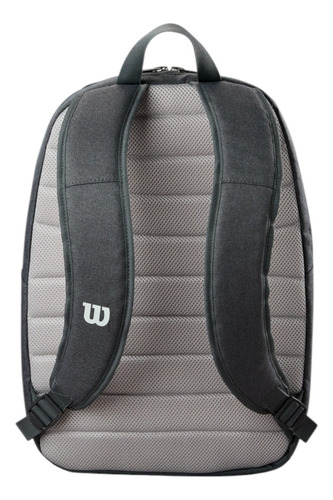 Backpack Wilson Tour Negra 2025 2 Raquetas Color Negro