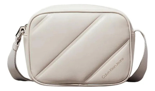 Bolsa Calvin Klein Quilted Beige Mujer K60k611821-acf