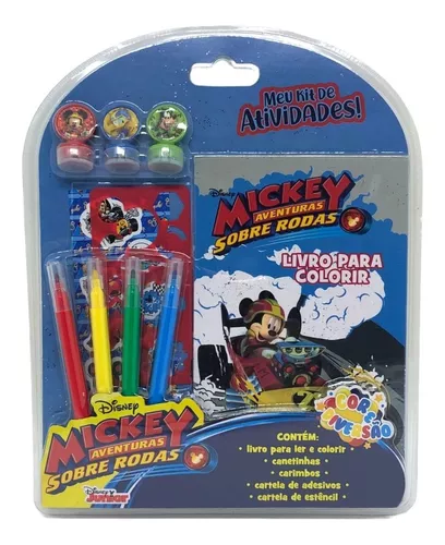 Disney Colorindo com Adesivos Mickey Mouse