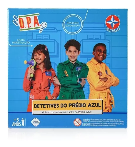 Jogo De Tabuleiro Detetives Do Prédio Azul Dpa - Estrela