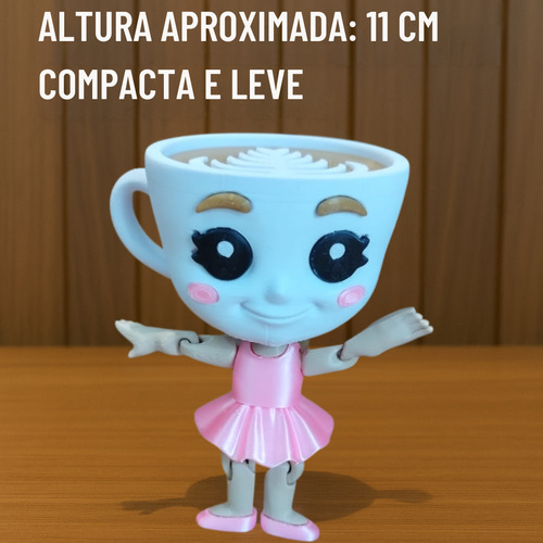 Brainrot Italiano Meme Boneco Brinquedo Articulado 3d Tiktok