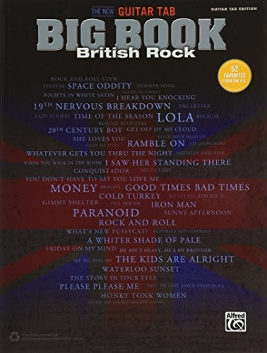 The New Guitar Big Book Of Hits  British Rock 52 Favorites F