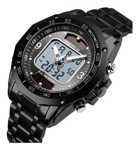 Reloj Skmei 1493 Deportivo Solar Acero Inoxidable Digital