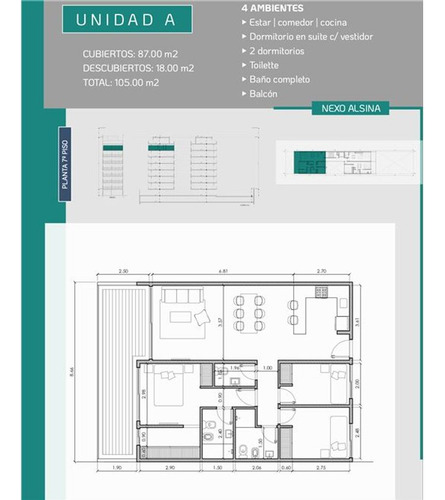 Departamento Bien Ubic Y De Calidad, Vte. Lopez