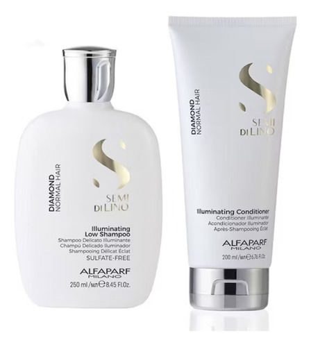 Alfaparf Shampoo Y Acondicionador Diamond Normal Hair 