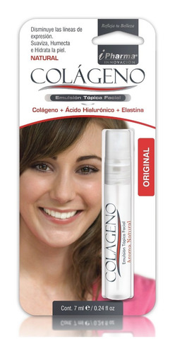 Imagen 2 de 6 de Colágeno Emulsión Tópica Facial Natural 7ml