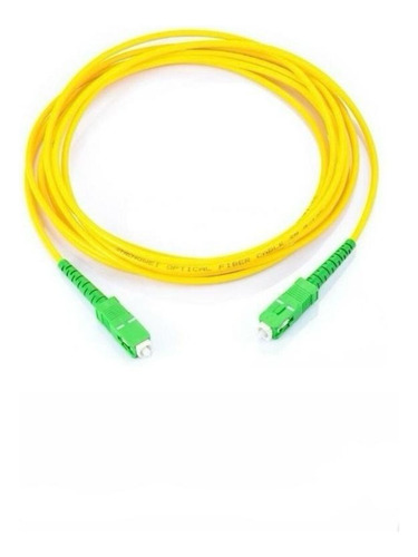 Patchcord Fibra Optica Sc/apc Monomodo Simplex 3 Mt