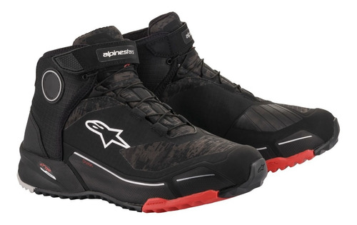 Bota Alpinestars Crx Drystar Camuflado Impermeável Tenis