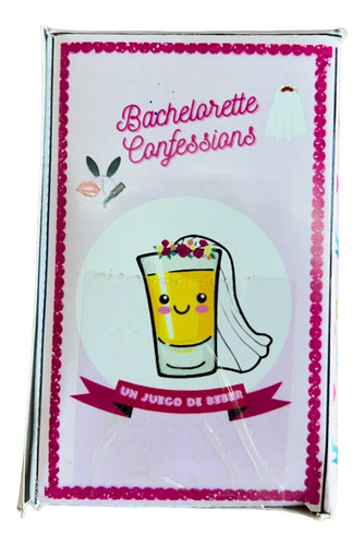 Juego De Mesa Despedida Mujer Cartas Original Pareja