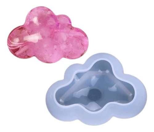 Molde Silicona Vela Nube Para Jabon Velas Doctor Glitter