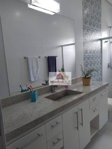 Imagem 9 de 30 de Casa Com 4 Dormitórios À Venda, 281 M² Por R$ 1.750.000,00 - Eco Park Bourbon - Caçapava/sp - Ca0937