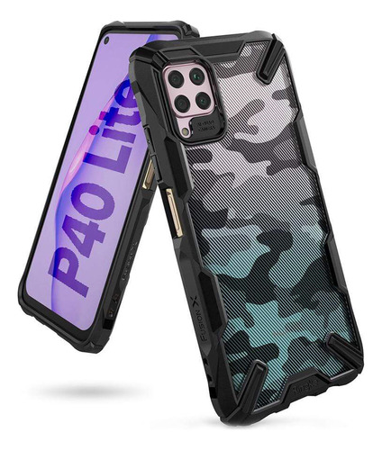 Funda Para Huawei P40 Lite | Ringke Fusion X | Color Camo | Protección Antichoque