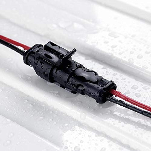 Conector Impermeable 2 Pine 16 Awg Para Coche Marina Camion