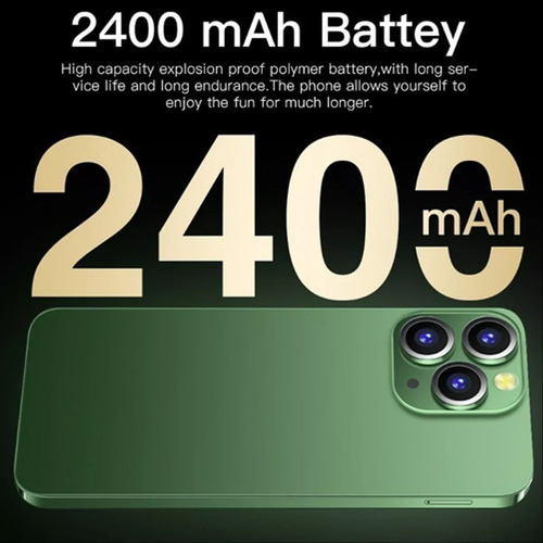 Celular Android I14 Pro Max De 6.1 En Verde