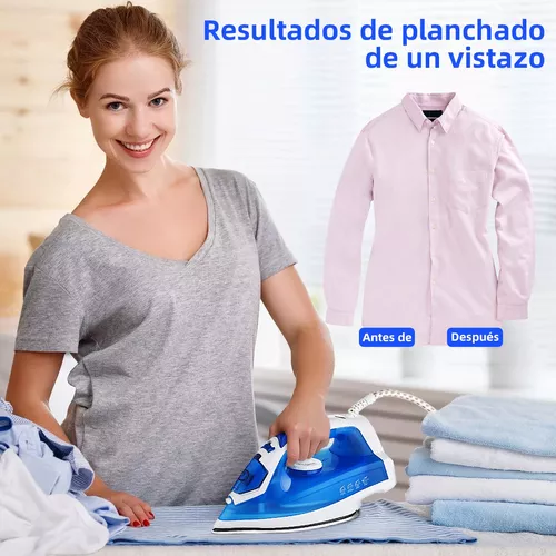 Plancha Ropa Suela Antiadherente Y Vapor Vertical Desinfecta