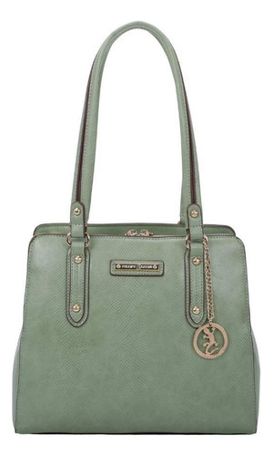 Bolsa Tote Grande Fellipe Krein Ss23 Fish - Verde