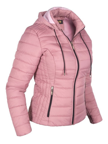 Chaqueta Mujer Marca Caeli Impermeable Invierno Capota