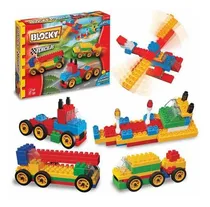 Comprar Blocky Vehiculos 3 Autos Bloques Construir Armar Toys Palace