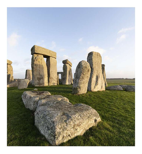 Vinilo 100x100cm Stonehenge Monumento Historico Magico