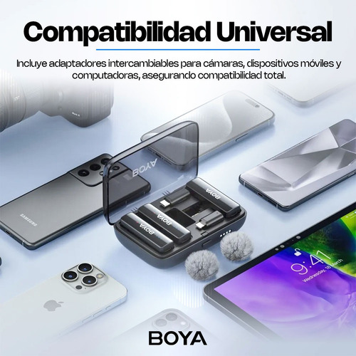 Micrófono Inalámbrico Para Celular Boyalink V2 Profesional