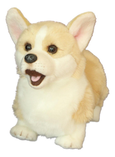 Cute Corgi Dog Doll Dog Toy, Almohada De Cojín Realista,