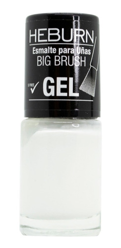 Heburn Esmalte Efecto Gel Color Uñas Sin Cabina Manicuria