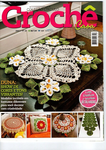 Revista Crochê Casa Coleção Círculo Nº 14
