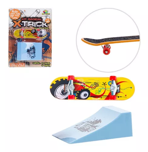 2 Skates De Dedo Fingerboard Radical De Brinquedo Infantil em Promoção na  Americanas