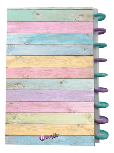 Cuaderno Discos T/frances 80hjs 105grs Pastadura 2 Separador Éstañas